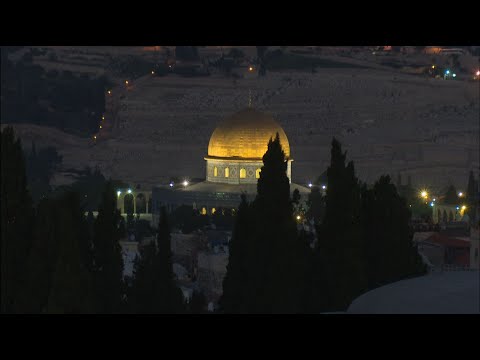 شاهد مدينة القدس بأجمل صورة عشية شهر الخير