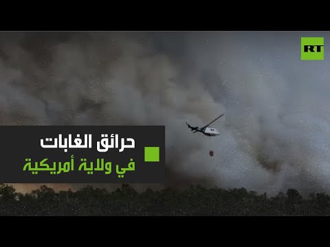 إجلاء 30 عقارًا بسبب حرائق الغابات في فلوريدا الأميركية